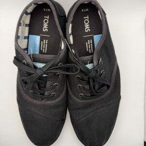 Toms Sneakers Black Women's 7.5